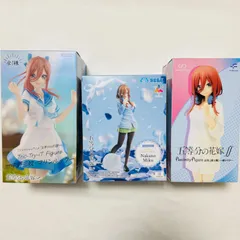 五等分の花嫁　フィギュア　中野三玖　3体セット