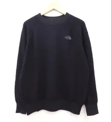 ★8010☆THE NORTH FACE ノースフェイス Comfortive Wool Trainer コンフォーティブウールトレーナー NT62296　美品　M