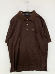Aquascutum アクアスキュータム ポロシャツ LARGE ブラウン メンズ レディースのサムネイル