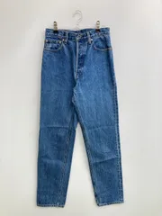 5 1/2 デニムパンツ 28 ブルー レディース