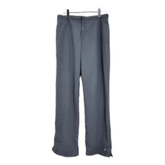 00年代 NIKE ナイキ ワンポイントロゴ トラックパンツ スポーツ グレー(メンズ L)中古 古着 V7749のサムネイル