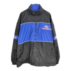 Ford Racing 포드 레이싱 나일론 재킷 블루(맨즈 XL) 중고 헌 옷 V6917