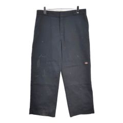 Dickies 디키즈 더블니 워크 팬츠 페인트 블랙(맨즈 W38 L30) 중고 헌 옷 V7510