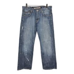 BLEND DENIM 데님 팬츠 페인트 블루(맨즈 W33) 중고 헌 옷 V7597