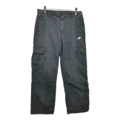 NIKE ナイキ カーゴパンツ ブラック(メンズ M)中古 古着 V7622のサムネイル