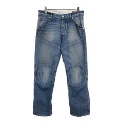 G-STAR RAW 지스터 로우 더블니 데님 팬츠 Y2K 블루(맨즈 W34 L30) 중고 헌 옷 v5276