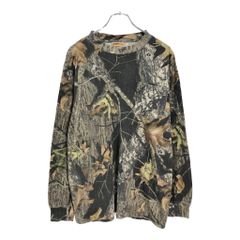 MOSSY OAK 모시 오크 리얼 트리 카모 긴팔 T 셔츠 아웃 도어 멀티 컬러 (맨즈 L) 중고 헌 옷 V5284