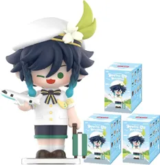 POP MART 原神 ドレスアップ ドリーム ちびシリーズ【 3ピース】 ポップマート ガチャガチャ フィギュア プラモデル プレミアム おもちゃソフビ オリジナル キャラクター 誕生日 プレゼント