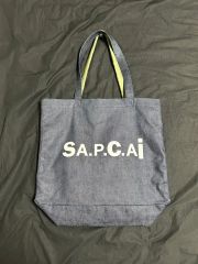 美品】 A.P.C. × sacai リバーシブルトートバック - メルカリ