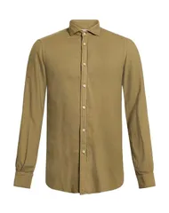 ボリオリ メンズ トップス シャツ BOGLIOLI 無地シャツ Khaki カーキのサムネイル