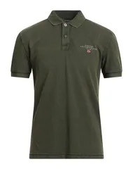 ナパピリ メンズ トップス ポロシャツ NAPAPIJRI Military Green グリーンのサムネイル