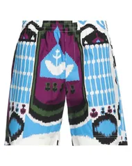 エムエスジイエム メンズ ボトムス ハーフパンツ・ショーツ ショートパンツバミューダパンツ MSGM Azure Blue ブルーのサムネイル