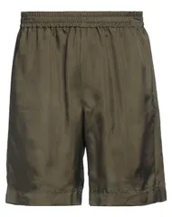 エムエスジイエム メンズ ボトムス ハーフパンツ・ショーツ ショートパンツバミューダパンツ MSGM Military Green グリーンのサムネイル