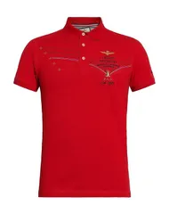 アエロノーティカミリターレ メンズ トップス ポロシャツ AERONAUTICA MILITARE Tomato Red レッドのサムネイル
