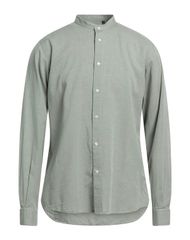 AUBERGE BIG RAF ミリタリー ノーカラーシャツ 美品 サイズ44 - メルカリ