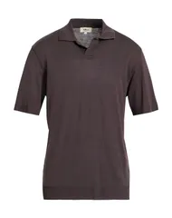 アルテア メンズ トップス ポロシャツ ALTEA Dark Brown ブラウンのサムネイル