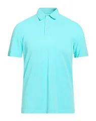 フェデーリ メンズ トップス ポロシャツ FEDELI Turquoise Blue ブルーのサムネイル
