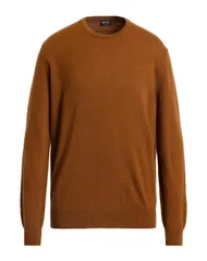 ゼニア メンズ トップス シャツ プルオーバー ZEGNA Camel キャメルのサムネイル