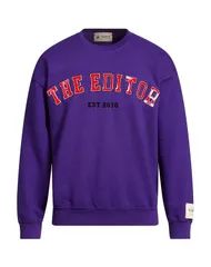 エディター メンズ アウター パーカー・スウェット THEDITOR Purple パープルのサムネイル