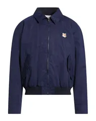 メゾンキツネ メンズ アウター ジャケット・ブルゾン MAISON KITSU Navy ネイビーのサムネイル