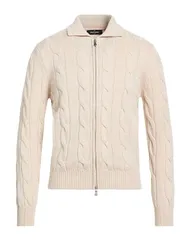 グランサッソ メンズ アウター カーディガン GRAN SASSO Beige ベージュのサムネイル