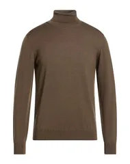 ダニエル フィエゾリ メンズ アウター ニット・セータートルネック DANIELE FIESOLI Khaki カーキのサムネイル