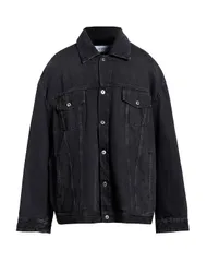 オフホワイト メンズ アウター ジャケット・ブルゾン デニムブルゾン OFFWHITE Black ブラックのサムネイル
