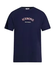 アイスバーグ メンズ トップス Tシャツ ICEBERG Navy ネイビーのサムネイル