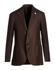 ラルディーニ メンズ アウター ジャケット・ブルゾン LARDINI Dark Brown ブラウンのサムネイル