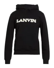 ランバン メンズ アウター パーカー・スウェット LANVIN Black ブラックのサムネイル