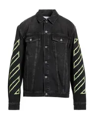 オフホワイト メンズ アウター ジャケット・ブルゾン デニムブルゾン OFFWHITE Black ブラックのサムネイル