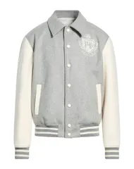 バルマン メンズ アウター ジャケット・ブルゾン BALMAIN Light Gray グレーのサムネイル
