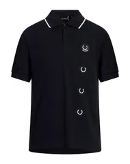 ラフ・シモンズ メンズ トップス ポロシャツ RAF SIMONS Black ブラックのサムネイル