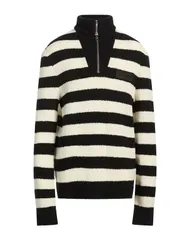 バルマン メンズ アウター ニット・セータートルネック BALMAIN Black ブラックのサムネイル