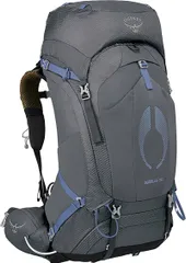オスプレー レディース バッグ バックパック・リュックサック Osprey AuraG 50L Backpack Womens Tungsten Grey グレーのサムネイル