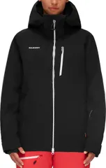 マムート レディース アウター ジャケット・ブルゾン Mammut Womenstoney Thermo Ski Jacket BlackWhite ホワイトのサムネイル