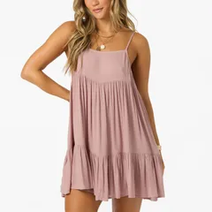 オニール レディース トップス ワンピース ミニ ONeill Womensaltwater Essentials Mini CoverUp Dress Orchidのサムネイル