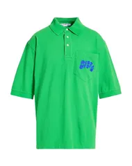 アクネ ストゥディオズ メンズ トップス ポロシャツ ACNE STUDIOS Green グリーンのサムネイル