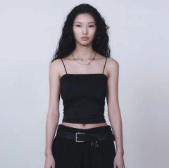 CLANE THIN CORD BARE TOP 白 ベアトップキャミ新品未使用 - メルカリ