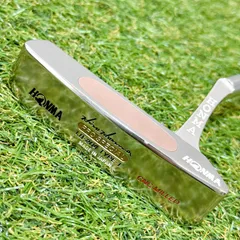 【新品グリップ】鏡面磨き 本間ゴルフ パター プロスペシャル LB-204 TYPE-1 純正HP-82 HONMA【K906】のサムネイル