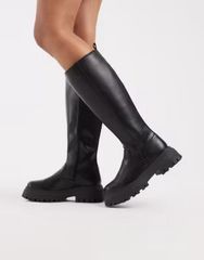 MM6MaisonMargiela エムエムシックス スクエアトゥ ロングブーツ 