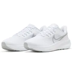 [ナイキ] エア ズーム ペガサス 39 W Air Zoom Pegasus 39 ホワイト/ピュアプラチナム/グレーフォグ/メタリックシルバー DH4072-100 日本国内正規品 24.0cm [24.0 cm]