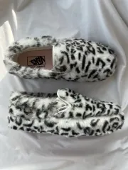 Sandy Liang X Vans 샌디리앙 반스 レオパード ファー スリッポンのサムネイル