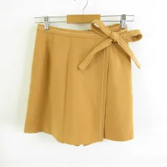 ウィルセレクション WILLSELECTION キュロットスカート キャメル 茶 M *T265のサムネイル