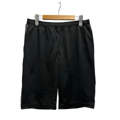 アズールバイマウジー AZUL by moussy club azul ショートパンツ ライン ロゴ ウエストゴム 251CSS91-330E L 黒 ブラック 白 ホワイトのサムネイル