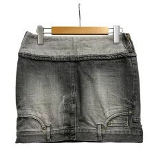 ダブルスタンダードクロージング ダブスタ DOUBLE STANDARD CLOTHING ミニスカート 無地 コットン 2235091 36 グレーのサムネイル