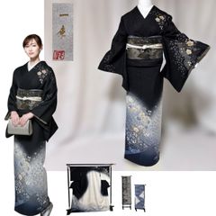 吉野一廉 辻が花訪問着フルセット 銀通し 引箔袋帯付き 極美品 - メルカリ