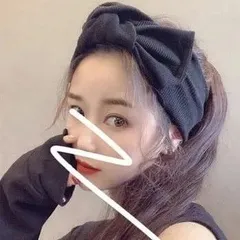 レディース シンプル クロス ターバン ヘアバンド  カチューシャのサムネイル