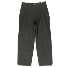 NEIGHBORHOOD ネイバーフッド 25AW BAGGY SILHOUETTE TWO TUCK PANTS 252AQNH-PTM04 バギー シルエット ツータック パンツ オリーブドラブ ボトムス サイズM Juneのサムネイル