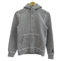 サイコバニー パーカー トップス 長袖 ストレッチ ウール混 レディース 1サイズ グレー Psycho Bunny 【中古】のサムネイル